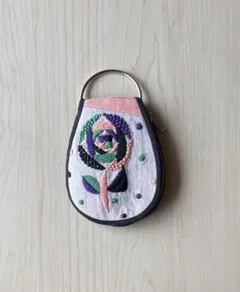 ミナペルホネン キーリングポーチ キルト トロール - メルカリ