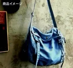 メッセンジャーバッグ ブルー
