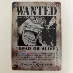 PSA10】マーシャル・D・ティーチ SR SP OP09-093 手配書 - メルカリ