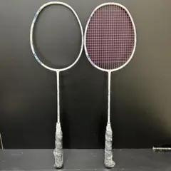か*ず様 バドミントンラケット ASTROX33 美品 モイスチャーグリップ白