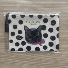 GODIVA ゴディバ　ブラックキャット　ポーチ