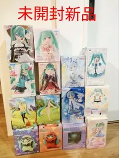 初音ミク フィギュア 14点セット Wonderland 雪ミク ガンダ 白薔薇