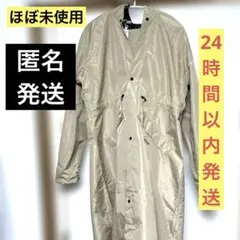 レディースレインコートVeraVeraベージュM 美品　シューズカバー付きのサムネイル