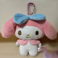 マイメロディ　がま口ポーチ　カラビナ付き