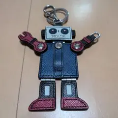 ✦希少モデル✦ PRADA ロボット チャーム キーホルダー サフィアーノのサムネイル