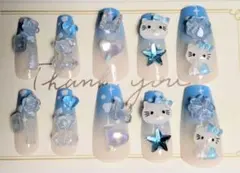 ハローキティ ネイルチップ 10個セット