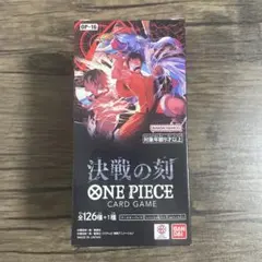ONE PIECEカード 決戦の刻 シュリンク付き1BOX - メルカリ