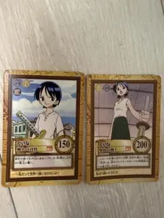 希少 美品 くいな 2枚セット 旧ワンピースカード 当時物 旧裏 - メルカリ