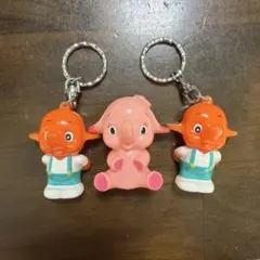 サトちゃん サトコちゃん キーホルダー ソフビ フィギュア セット レトロ
