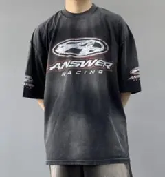 Tシャツ・カットソー ASCLO A Racing Vintage Black