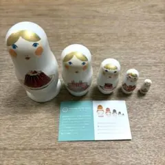 作家もの　murmur in the Soda マトリョーシカ　5体