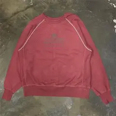 ★CANTERBURY リバース スウェット トレーナー XL バーガンディのサムネイル