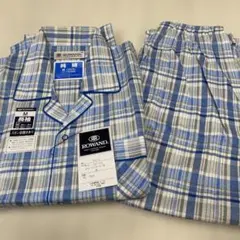 新品　ROWAND チェック柄メンズパジャマ Mサイズ