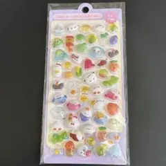 かわいさいっぱいぷっくりシール　シマエナガと鳥たち