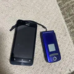 【ジャンク品】動作未確認 部品取りASUSZenfone&FOMAF883iES
