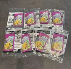 ポケモンフレンダ　スペシャルタッグわざピック 　ピカチュウ＆ミュウツー8枚セット