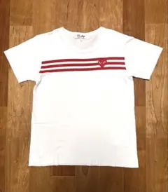PLAY COMME des GARCONS ボーダー Tシャツ Lサイズのサムネイル