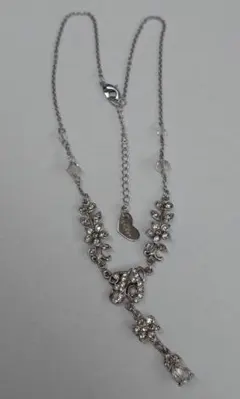 ジルスチュアート　ビジューネックレス　クリアピンクのサムネイル