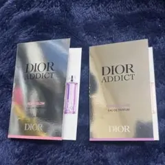 ディオールアディクト ロージーグロウとパープルグロウサンプル