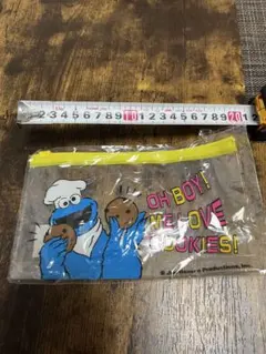 未使用　クッキーモンスター ポーチ