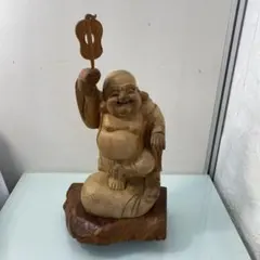 木製 木彫福の神 大黒天彫刻 高さ約63cm重さ多分20kg超 骨董時代物 2025年最新】大黒天 木彫りの人気アイテム - メルカリ