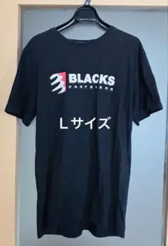 Blacks Fasteners ロゴプリント Tシャツ ブラック Lのサムネイル