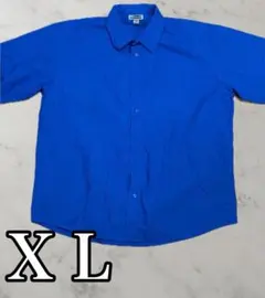 27 Edwards エドワーズ　半袖シャツ ブルー XL ワークシャツ 美品のサムネイル