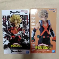 僕のヒーローアカデミア 爆豪勝己 フィギュア 2種セット