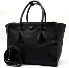 PRADA ブラック レザー サピアノ BN2274 2026年最新】プラダ BN2274の人気アイテム - メルカリ
