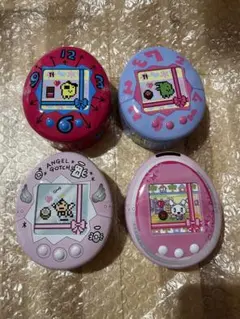 たまごっち チョコ缶4個セット キャラクター