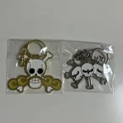 ワンピース海賊旗スタンドグラスチャームVol2 黒ひげ&ロジャー（シークレット）