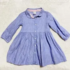 H&M シャツワンピース 80cm