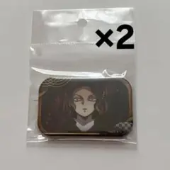 鬼滅の刃 缶バッジ 鬼舞辻無惨 2点セット