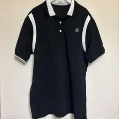 St ANDREWS ポロシャツ ブラック ホワイト 半袖 - メルカリ