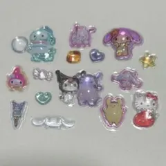 サンリオ　sanrio　ボンボンドロップシール　バラ売り　15枚セット