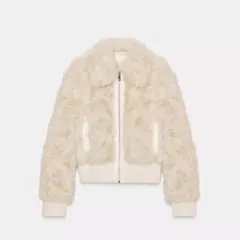 フェイクファーボンバージャケット