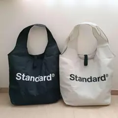 スタンダードプロダクツ エコバッグ 保冷 マルシェバッグ サブバッグ 黒のサムネイル