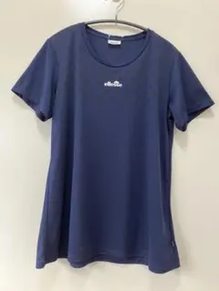 新品　エレッセ ellesse半袖Tシャツ　　レディースＬ　ネイビーのサムネイル