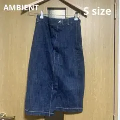 【即日発送可】AMBIENT デニム スカート アンビエントのサムネイル