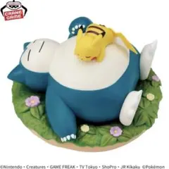 ポケットモンスター カビゴン ピカチュウ フィギュア