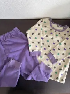 UNIQLO BABY パジャマ ハート柄 100cmのサムネイル