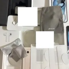 正規品Apple iPhone 空箱 묶음 판매 付属品セット 純正イヤホン