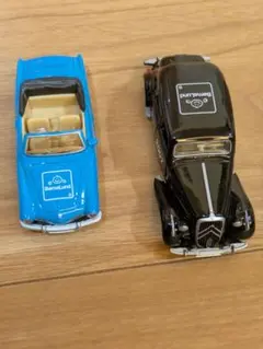 【2個セット】siku シトロエン　トラクションアバント　フォルクスワーゲン