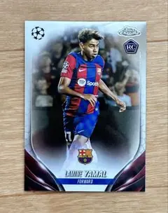 Topps Chrome Soccer ラミン・ヤマル RCルーキーカード