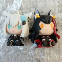 一番くじ　ホロライブ　ちょこのっこフィギュア　大神ミオ　白上フブキ