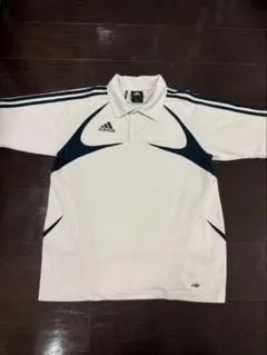 adidas アディダス ポロシャツ ホワイト Sのサムネイル