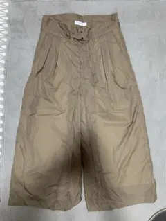 Sasquatchfabrix. ベージュ　ナイロンハカマパンツ Sasquatchfabrix./サスクワッチファブリックス/EASY HAKAMA