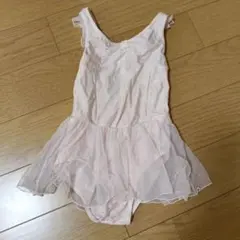 バレエ レオタード 120K ピンク チュールのサムネイル