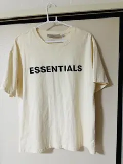ESSENTIALS Tシャツ Sサイズ クリーム色