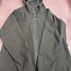 UNIQLO ブロックテックパーカー　メンズ ダークグリーン